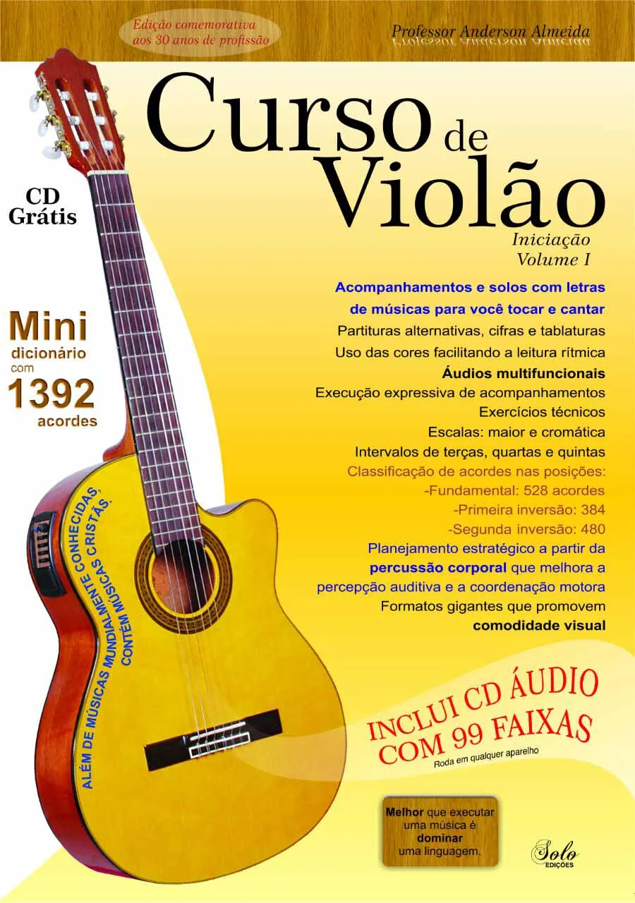 Baixar Curso de Violão/Guitarra Completo + Aulas Detalhadas