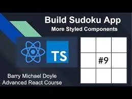 React, TS, Redux: Baixe o App Sudoku de Barry Doyle