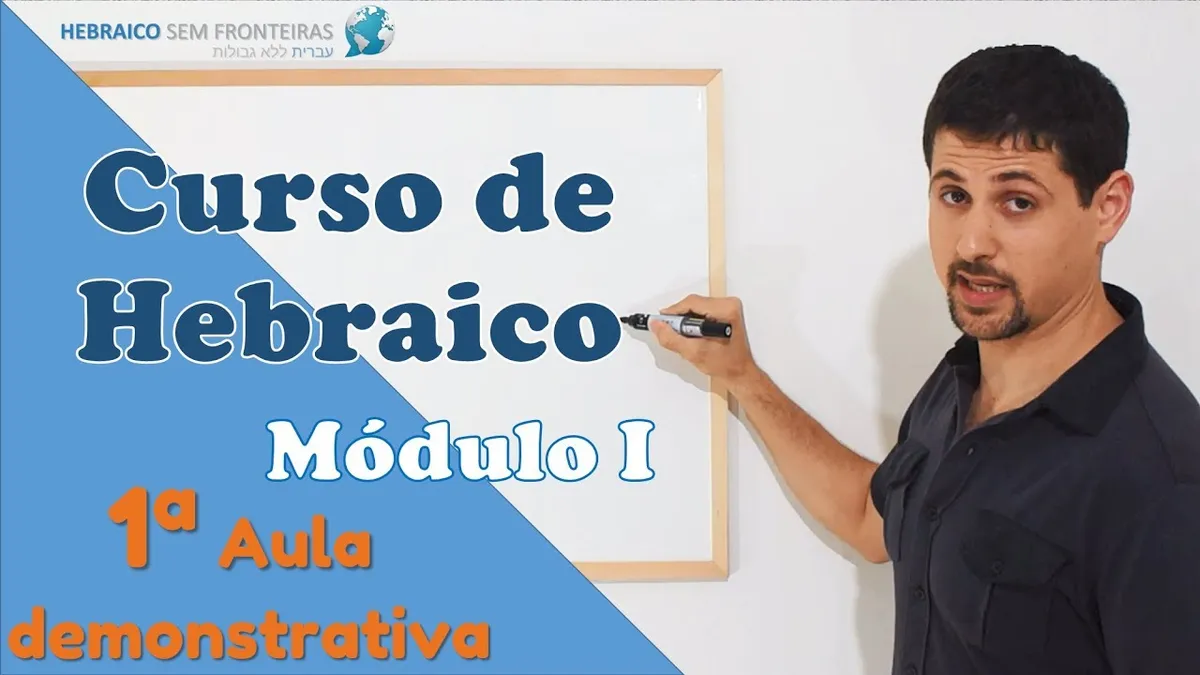 Curso de Hebraico Completo: Baixe Agora o Material Essencial