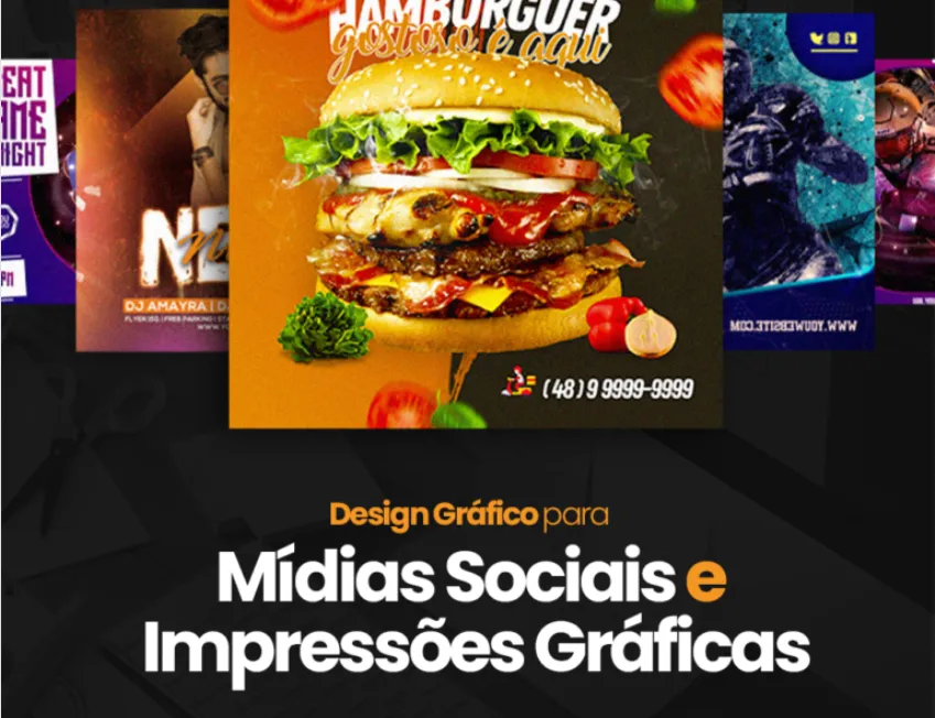 Download Imediato: Design Gráfico Social Mídia e Impressos