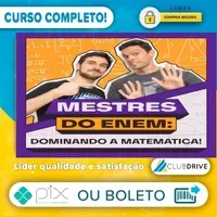 Baixar Curso Mestres do Enem – Matemática por Umberto Mannarino e Frederico
