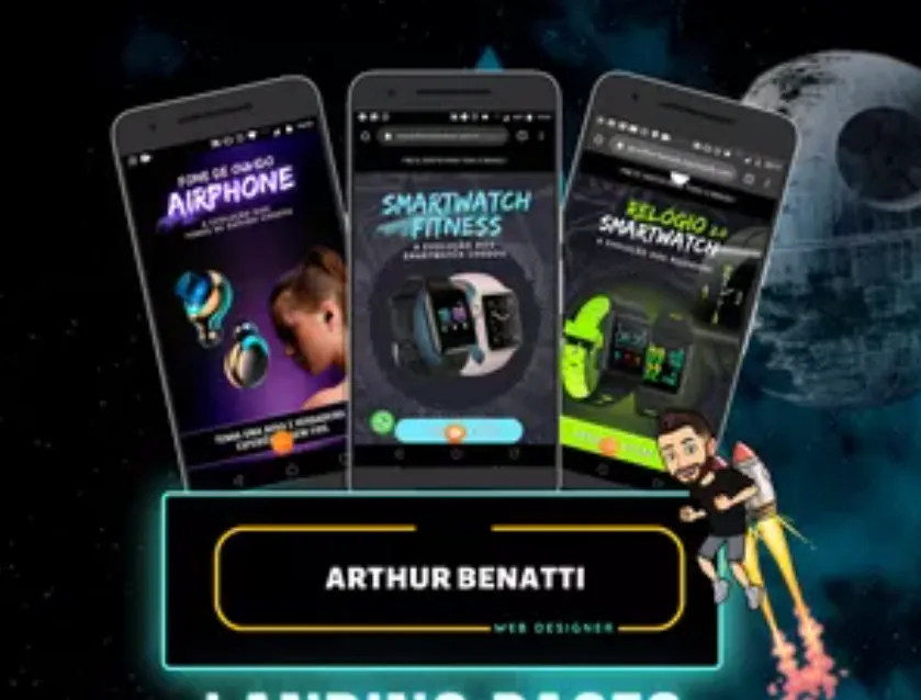 Download Landing Canva: Curso Arthur Benatti – Transforme Suas LPs