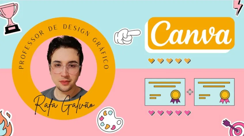 Baixar Canva Design Descomplicado Rafael Galvão Completo 2022