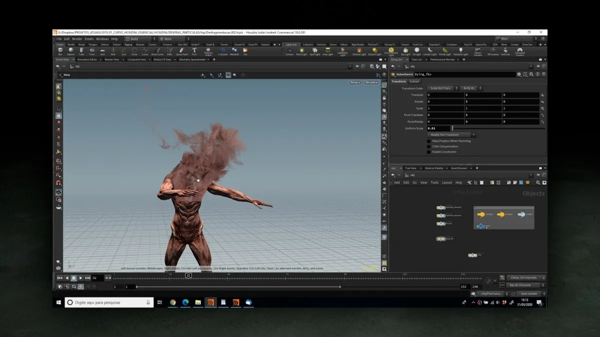 Houdini Axis: Baixar Curso Completo Modelagem e VFX 202*