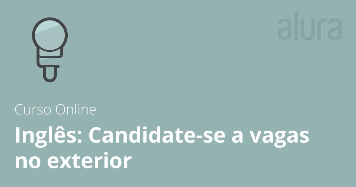 Baixar Curso Marketing Pessoal Alura: Domine o Inglês!